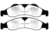 EBC 07-09 Ford Expedition 5.4 2WD Yellowstuff Front Brake Pads - DP41803R