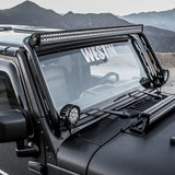 Westin/Snyper 07-17 Jeep Wrangler Snyper Overhead Light Hoop - Textured Black - 62-41005