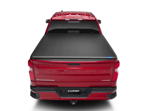 Lund 2020 Chevy Silverado 2500 HD (6.9ft. Bed) Genesis Tri-Fold Tonneau Cover - Black - 95054