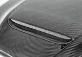 Seibon 10-12 Mazda MazdaSpeed3 OEM Style Carbon Fiber Hood - HD1012MZ3-OE