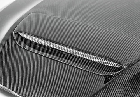 Seibon 10-12 Mazda MazdaSpeed3 OEM Style Carbon Fiber Hood - HD1012MZ3-OE
