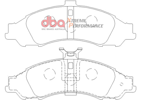 DBA 04 Pontiac GTO XP650 Front Brake Pads - DB1331XP