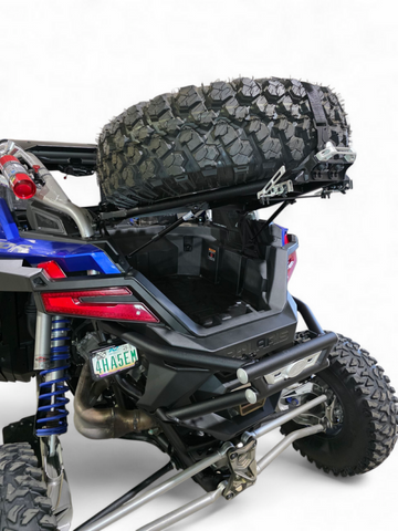 Elektric Offroad 2022+ Polaris Rzr Pro R Amp Rear Tire Rack Bumper Combo - RRB610030