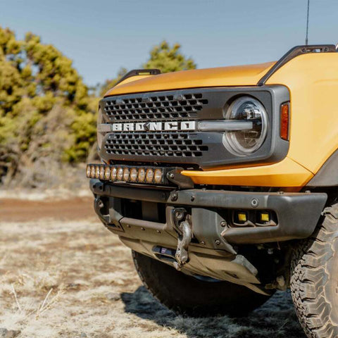 KC HiLiTES 21-24 Ford Bronco Front Bumper Light Bar Mount (For 30in FLEX ERA LED Light Bar) - 7352