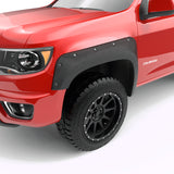 EGR 15-22 Chevrolet Colorado Bolt-On Style Fender Flares - Set - Black - BLF1013