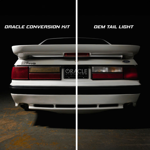 ORACLE Lighting 87-93 Mustang LX Full Sequential LED Tail Light Conversion Kit - 8208-023