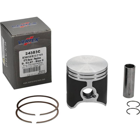 Vertex Piston 18-24 Beta RR 2T 125 125cc Cast Replica Piston Kit - 24383C