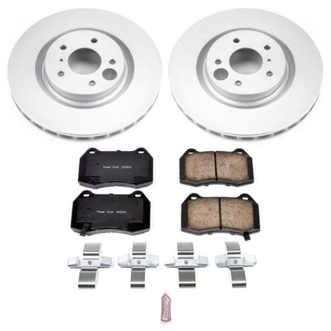 Power Stop 03-04 Infiniti G35 Front Z17 Evolution Geomet Coated Brake Kit - CRK104
