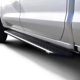 Westin 19-23 Chevrolet/GMC Silverado/Sierra 1500 Crew Cab Outlaw Nerf Step Bars - Textured Black - 28-31275
