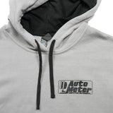 Autometer Gray Competition Pullover Hoodie - Adult Large - 0449L