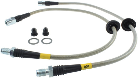StopTech 00-06 BMW X5 Stainless Steel Front Brake Line Kit - 950.34009