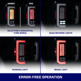 Form Lighting 2021-2025 Ford Bronco LED Tail Lights Smoked (Pair) - FL0086