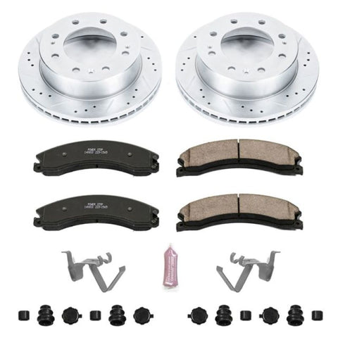 Power Stop 12-19 Chevrolet Silverado 2500 HD Front Z23 Evolution Sport Brake Kit - K6258