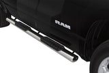 Lund 10-17 Dodge Ram 2500 Crew Cab 4in. Oval Straight SS Nerf Bars - Polished - 23584781
