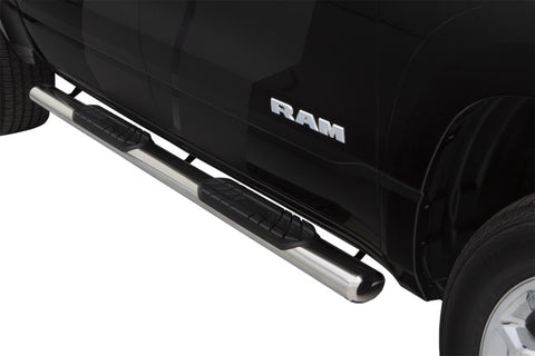 Lund 10-17 Dodge Ram 2500 Crew Cab 4in. Oval Straight SS Nerf Bars - Polished - 23584781
