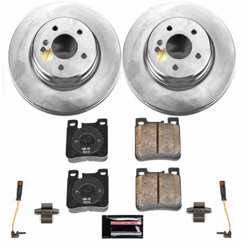 Power Stop 02-04 Mercedes-Benz C32 AMG Rear Z23 Evolution Sport Coated Brake Kit - CRK6226