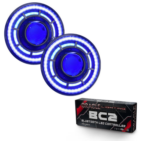 Oracle Oculus 7in ColorSHIFT Bi-LED Projector Headlights for Jeep Wrangler JK - 5876-335