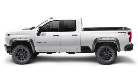 Bushwacker 2020 Chevrolet Silverado 3500/2500 HD Pocket Style Flares 4pc - Black - 40982-02