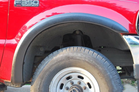 Lund 99-07 Ford F-250 SX-Sport Style Textured Elite Series Fender Flares - Black (2 Pc.) - SX311TA
