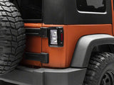 Raxiom 07-18 Jeep Wrangler JK Axial Series Vision LED Tail Lights- Blk Housing (Clear Lens) - J130809