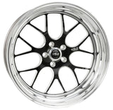 Weld S77 20x8 / 5x4.75 BP / 4.5in. BS Black Wheel (Low Pad) - Non-Beadlock - 77LB0080B45A