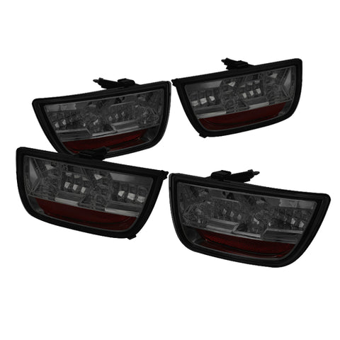 Spyder Chevy Camaro 10-13 LED Tail Lights Smoke ALT-YD-CCAM2010-LED-SM - 5032201