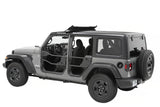 Bestop 20-26 Jeep Gladiator / 18-26 Wrangler JL 4-Door Element Doors (Rear Matte Black) - 51741-01