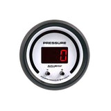 Autometer 52.4mm White Switchable 0-1600 PSI/0-110 BAR Fluid Pressure Phantom Elite Digital Gauge - 6752-PH