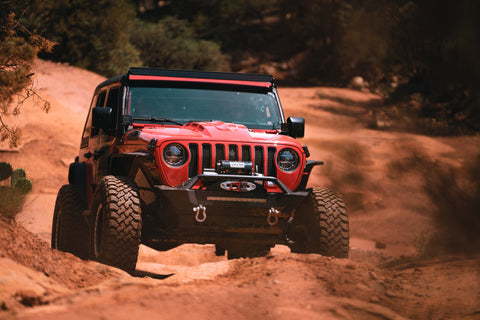 DV8 Offroad 2018+ Jeep Wrangler JL/Gladiator LED Projector Headlights - HLCJL-01