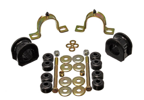 Energy Suspension GM 4Wd Front Sway Bar - 33Mm - Black - 3.5207G