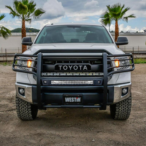 Westin 14-20 Toyota Tundra Sportsman X Grille Guard - Textured Black - 40-33705