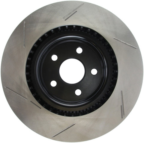 StopTech 12-18 Jeep Grand Cherokee SRT8 (380mm Front Disc) Front Left Slotted Sport Brake Rotor - 126.58010SL