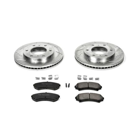 Power Stop 01-06 Mitsubishi Montero Front Z23 Evolution Sport Brake Kit - K148