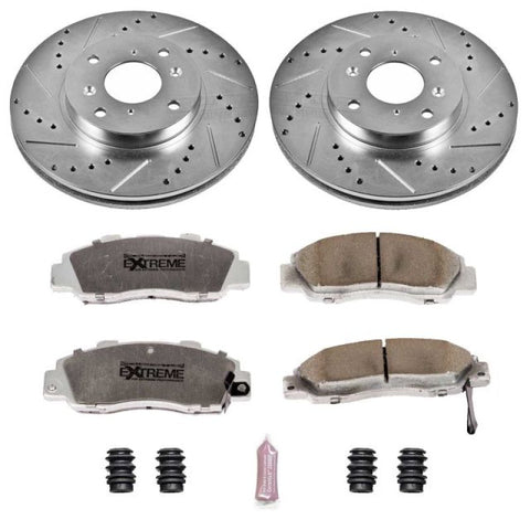Power Stop 98-99 Acura CL Front Z26 Street Warrior Brake Kit - K1237-26