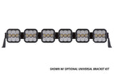Diode Dynamics SS5 Pro Universal CrossLink 6-Pod Lightbar - White Combo - DD7244