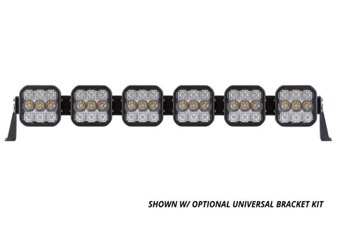Diode Dynamics SS5 Pro Universal CrossLink 6-Pod Lightbar - White Combo - DD7244