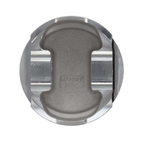 Manley 16+ Nissan VR30DDTT 86mm Bore 10:1 CR -3.5cc Dome Flat Top Piston w/ Rings (SINGLE) - 642GR1-1