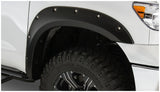 Bushwacker 07-13 Toyota Tundra Fleetside Pocket Style Flares 4pc 97.6/78.7/66.7in Bed - Black - 30911-02