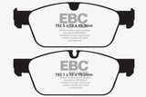 EBC 13-16 Mercedes-Benz GL350 3.0 TD AMG Package Greenstuff Front Brake Pads - DP62156