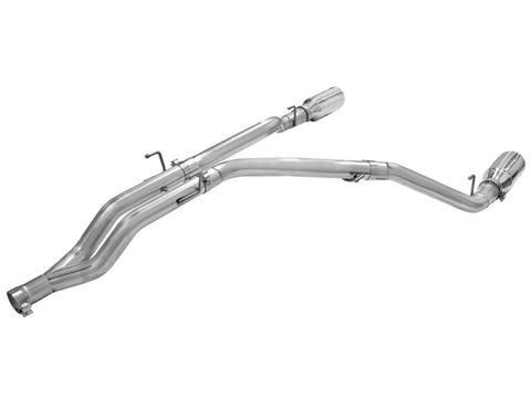 aFe MACHForce XP DPF-Back Exhaust 3in SS w/ 6in Polished Tips 2014 Dodge Ram 1500 V6 3.0L EcoDiesel - 49-42044-P