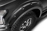Bushwacker 18-20 Ford F-150 (Excl Models w/Tech Pkg) Pocket Style Flares 4pc - Agate Black Met - 20945-32