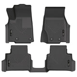 Husky Liners 21-23 Jeep Grand Cherokee L 2nd Row Bucket Seats WeatherBeater Floor Liner (Black) - 99181