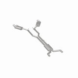 MagnaFlow Cat-Back Stainless Dual Split Rear Exit 4in Polished Tips 11-15 Chevy Camaro 3.6L V6 - 15353