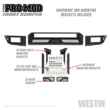 Westin 14-21 Toyota Tundra Pro-Mod Front Bumper - Tex. Blk - 58-41035