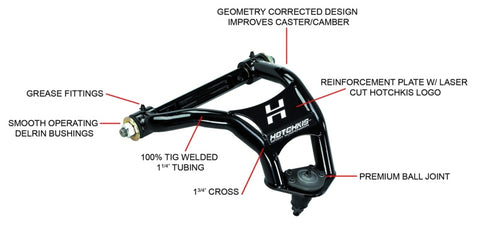Hotchkis 64-72 GM A-Body Upper A-Arms - 1102