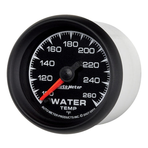 Autometer ES 52.4mm 100-260 deg. F Water Temprature Gauge - 5955