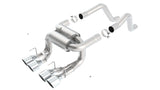 Borla 06-12 Chevrolet Corvette Z06/ZR1 6.2L/7.0L 8cyl Aggressive ATAK Exhaust (rear section only) - 11822