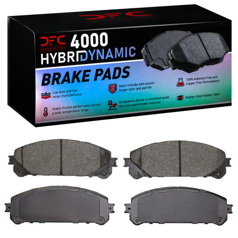 DFC 08-26 Toyota Sienna Front 4000 Hybridynamic Brake Pads - 4000-1324-00