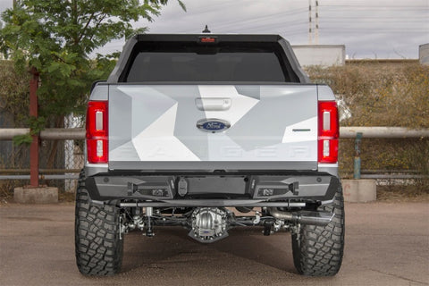 Addictive Desert Designs 2019 Ford Ranger Stealth Fighter Rear Bumper w/ Backup Sensor Holes - R221231280103