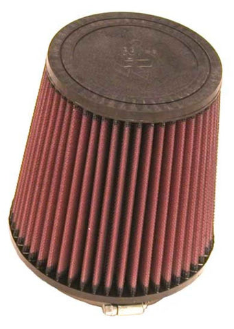 K&N Filter Universal Rubber Filter Round Tapered 4.5in  Flange 5.875in Base 4.5 inch Top 6in  Height - RU-4740
